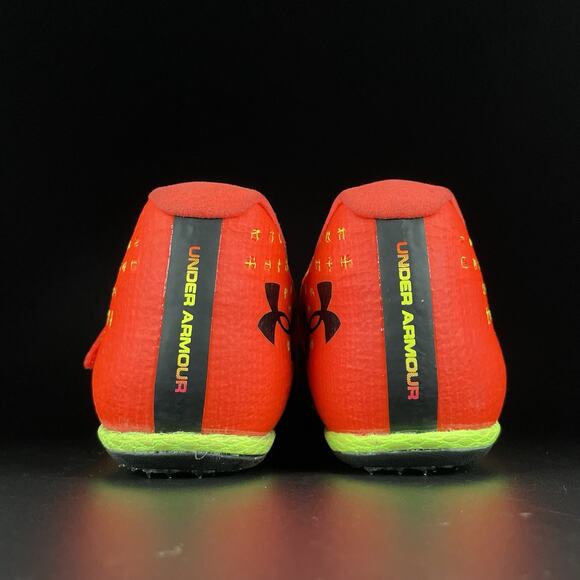 Under Armour HOVR Skyline Men’s 9 Orange Fire Long Jump Track Field Shoe Sneaker - Picture 3 of 8
